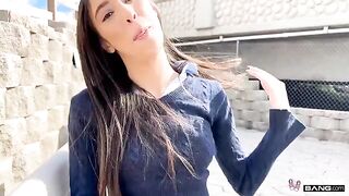 Her mouth has created a real miracle! A pick-up guy captured it all on POV