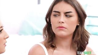 Sexual students fucked in all holes at a wild party on the campus