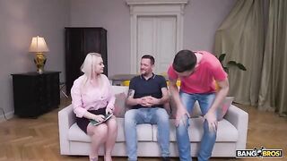 Two cocks are not enough for an experienced girl to suck