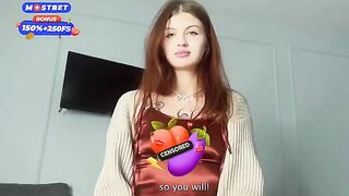 A girl in a sexy dress shows herself to her neighbor, sparking intense passion