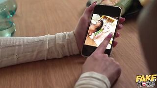 Holes are not superfluous when talking about passionate sex on the table