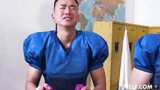 A nymphomaniac could not act otherwise in this steamy scene