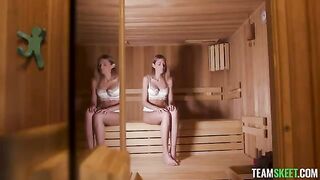 From useful to pleasant massage, the masseur changed his actions