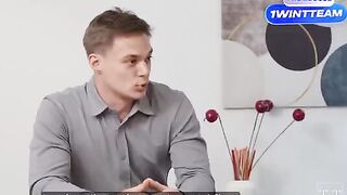 An unexpected turn of events during a work meeting