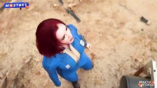 The girl loves to have rough sex in a costume