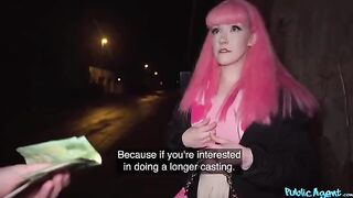 A girl was forced to make a blowjob to her new acquaintance