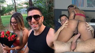 I picked up a Brazilian beauty and had a hot encounter in the park