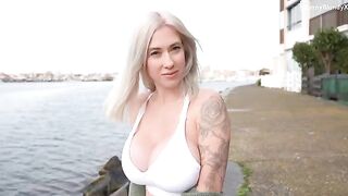 I'll try to seduce you, a stunning blonde with big tits