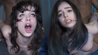 You agreed in good faith - the girl rolls her eyes and moans loudly