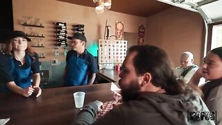 Who hasn't tried sex right in the garage? A bold bet!