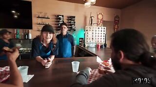 Who hasn't tried sex right in the garage? A bold bet!