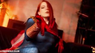 How do superheroes fuck? This video shows you the real action