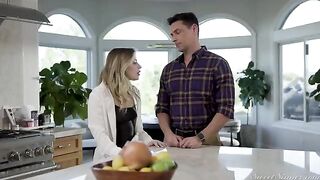 A cute girl likes to be treated with intensity during sex