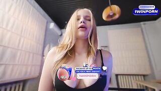 Wouldn't it be better to put a cock in your mouth instead of a finger?