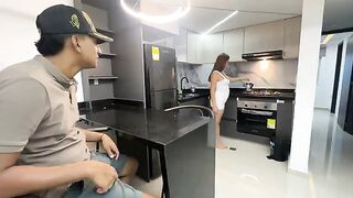 I wanted to shoot a new recipe, and my stepbrother helped me with the ingredients