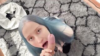 The girl would do anything for a powerful orgasm