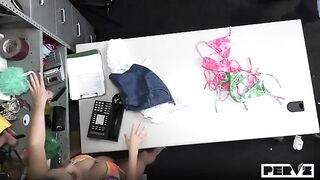 A blonde is being fucked and she's dreaming of sex