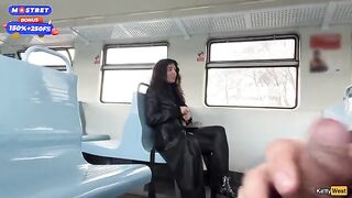 Stranger blew me on the train and I came right away