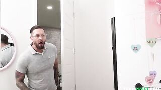 The tongue of a man can get him out of bed with any brunette