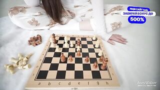 The guy lost to the sexy step sister in chess