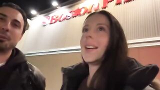 The date started with a check, and the action got wild