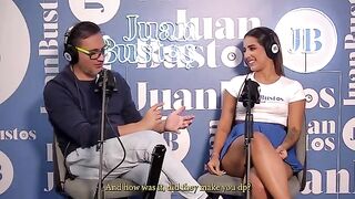 Natalia Garcia asks for a hamburger and an unusual delivery service