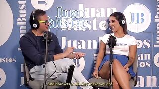Natalia Garcia asks for a hamburger and an unusual delivery service