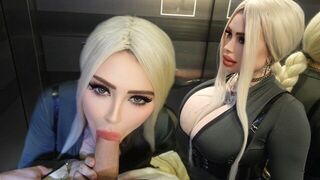 Elevator was designed for quick sex, not just to see the city