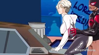 The lewd version of Spiderman stories is full of lust and passion