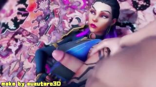 Valorant porn compilation featuring SFM and Blender visuals
