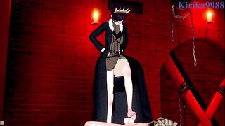 Asta and Vanica Zogratis have a wild time in a secret room