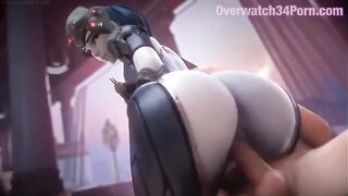 Widowmaker Overwatch SFM/Blender Compilation with 3D Sound Porn