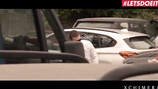 The guy is at the mercy of huge tits MILF Aletta Ocean in this hot vid
