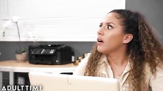 Accidental lesbian gangbang turns into the hottest all-girl interracial group sex orgy!