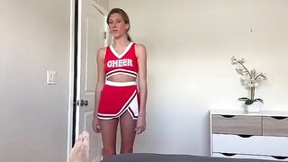 Special support for cheerleader friends in a delicate situation