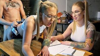 You can get good marks for fucking with a teacher