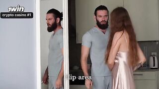 A masseur easily brought a hot Russian girl to squirting