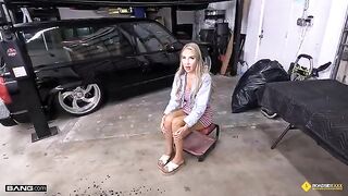 You can pay for the repair with your pussy in the workshop