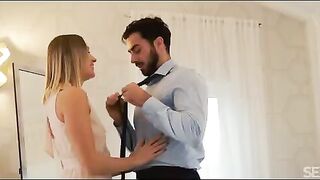 Feel how I move my hips while we have sex on the bed