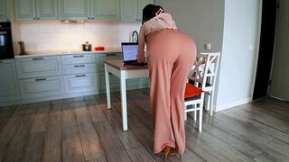 A woman with a big ass can’t help but be taken hard