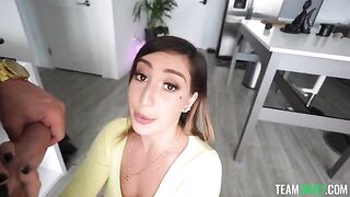 When she raises her skirt, your cock immediately falls off