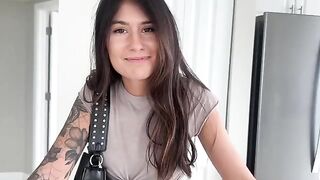 The adventure begins now with a passionate brunette teen