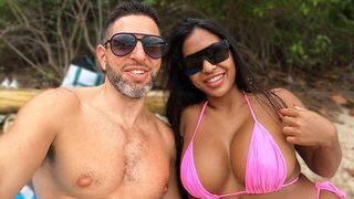 The vacation was a success: sea, sun, sex at sunset with Jenna Wicked