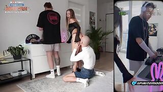 The girl loves her husband but fucks a more passionate one