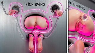 I like the combination of metal, rubber, and intense sensations. It's exciting!