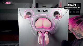 I like the combination of metal, rubber, and intense sensations. It's exciting!