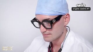 A gynecological examination can end with a passionate sex session