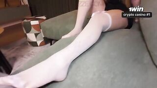 She was told to undress, but she removed her panties instead