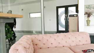 A man was surrounded by appetizing bitches who lapped his dick