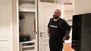 The hot üvey baba fucked the girl with a wet vagina very hard